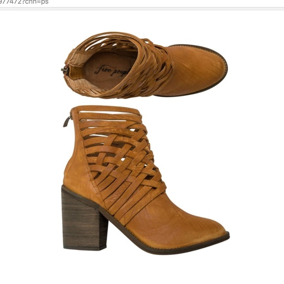 GUC: Free People. Carrera Bootie. Tan 8.5-9 - Picture 6 of 8